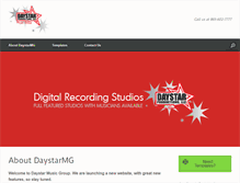 Tablet Screenshot of daystarmg.com